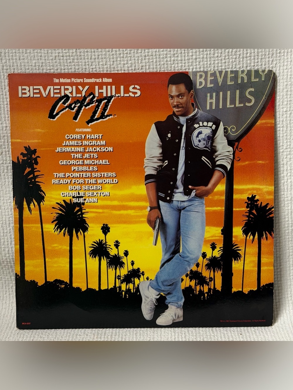Beverly Hills Cop II 2 Soundtrack LP 1987 MCA